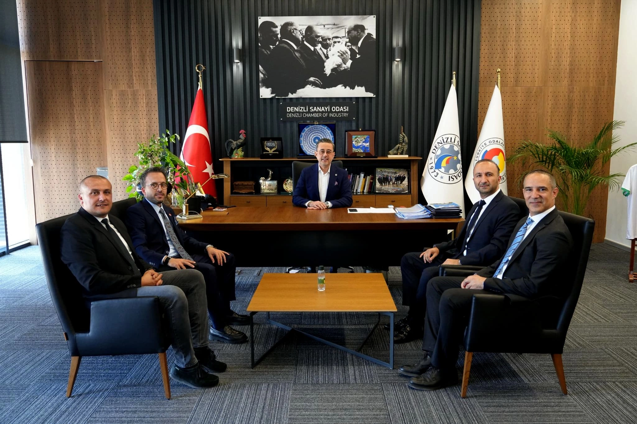  Denizli İş Dünyası Temsilcileriyle Sürdürülebilir Dönüşüm ve Enerji Verimliliği Gündemi Değerlendirildi 